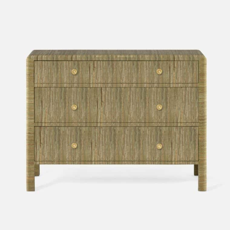 Parson Wrapped Woven Hemp Dressers - Image 2