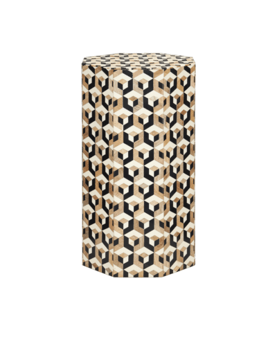 Geo Accent Side Table