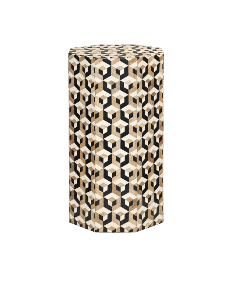 Geo Accent Side Table