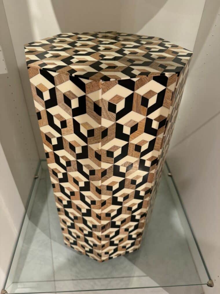 Geo Accent Side Table - Image 4
